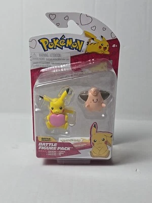 Pokemon Pikachu & Cleffa - Novo 2024 Jazwares - Imagem 1 de 4