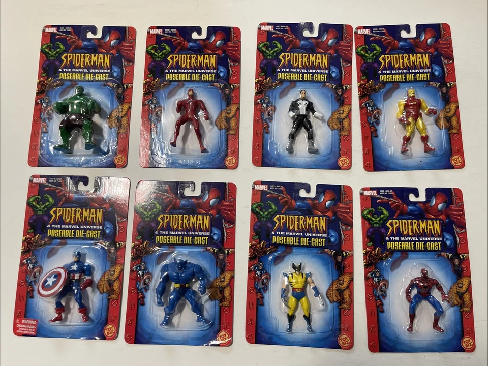 Toy Biz Marvel Spider-Man & Marvel Universe Die-Cast Figures YOU CHOOSE - Image 1 of 1
