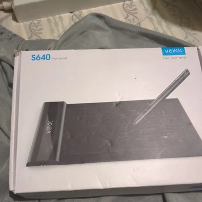 Veikk S640 6x4 inch Digital Drawing Pen Tablet with Battery-free Pen - Image 1 of 3