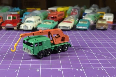 Camión Matchbox/Lesney Rueda Regular Nº 30c Faun Grúa 8 Ruedas Puntera Hombre Rico Foto 1 de 4