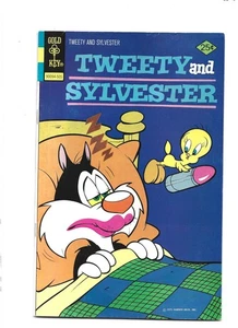 TWEETY AND SYLVESTER #45 GOLD KEY 1975 VG+ LOW GRADECOMBINE SHIP - Picture 1 of 2