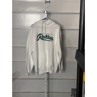 Sudadera con Capucha Young & Reckless Y&R Blanca/Verde Talla XL Extra Grande ¡Nueva! Foto 1 de 3