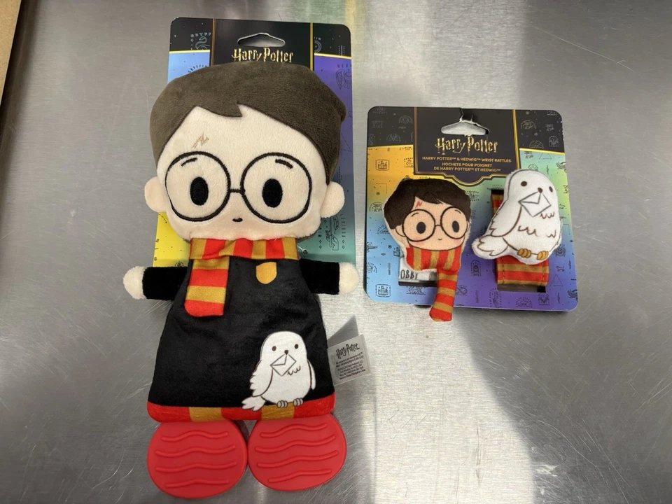 Harry Potter & Hedwig Muñeca Sonajeros y Manta Sensorial Con Arruga 0+ Conjunto Bebé Foto 1 de 3