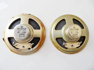 PETIT HAUT PARLEUR HP SPEAKER PIONEER 66-52/8 Ohms/0.3W ENCEINTE BOOMBOX RADIO.. - Picture 1 of 3