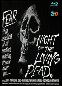Night of the Living Dead 1968 BluRay COLOR B&W 3D Classic George Romero Horror - Picture 1 of 1