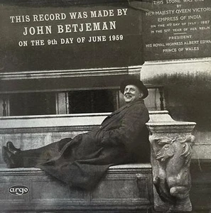 John Betjeman - John Betjeman Reads Selected Poems Volume Two (LP) (EX-/VG-) - Picture 1 of 1