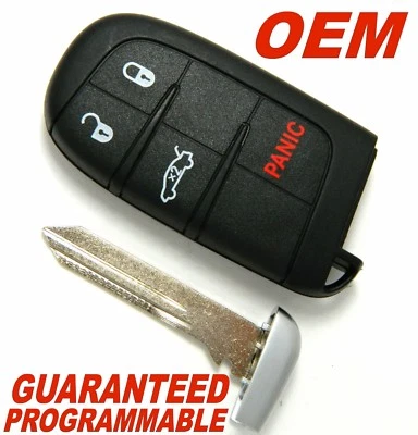OEM 2015-2017 CHRYSLER 200 4 BOTONES MANDO A DISTANCIA LLAVERO INTELIGENTE 68155686 M3M 40821302 Foto 1 de 4