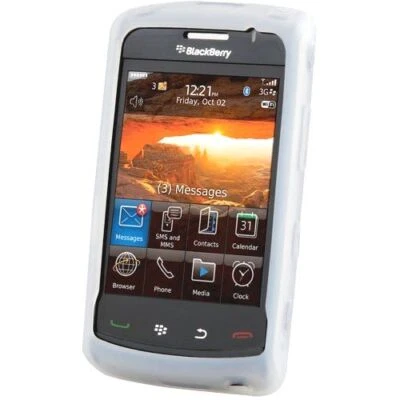 Silicone Cover - BlackBerry Storm II/2 9550 - Clear Foto 1 de 2