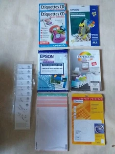RIESIGES KONVOLUT DIVERSE DRUCKERZUBEHÖR!!! ETIKETTEN, PAPIERE ... - Bild 1 von 5