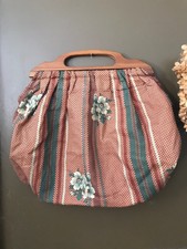 Vintage, Mid-Century Modern Project Bag, Hand Bag, Exc Condition, Mother’s Day