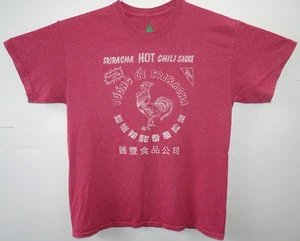 Camiseta Oficial Gallo Salsa Chili Caliente Sriracha Grande Rojo Brezo Cocina Usada en Excelente Condición - Imagen 1 de 8