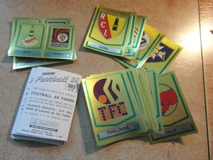 original FOOTBALL STICKERS PANINI FOOT 88 1988 FRANCE ECUSSONS Voir liste - Picture 1 of 1