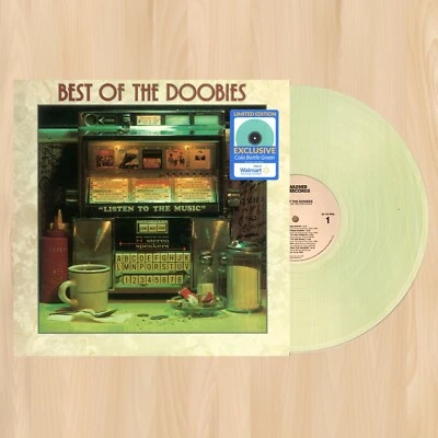 GREEN VINYL---- THE DOOBIE BROTHERS Best of the Doobies WALMART LP RECORD 1106 - Image 1 of 4