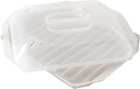 Nordic Ware Bacon Rack with Lid, 10.25X8X2 Inches, White