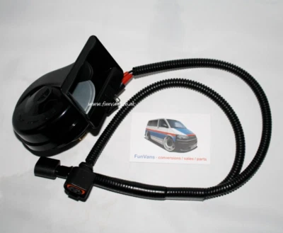 VW T5 T5.1 T6 Transporter Dual Twin Horn Plug and Play Upgrade - Image 1 of 4
