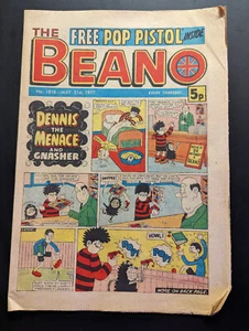 Beano Comic No 1818 May 21st 1977, Dennis the Menace, FREE UK POSTAGE - Foto 1 di 7