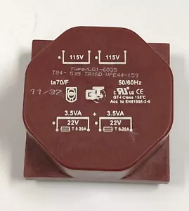 GT ELECTRONICS PCB toroidal transformer L01-6035 115VAC * 2 / 22 VAC* 2 - Picture 1 of 4