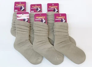 6 pezzi Calze MILLENNIUM Slouch (TG. 6-8) BEIGE - Foto 1 di 1