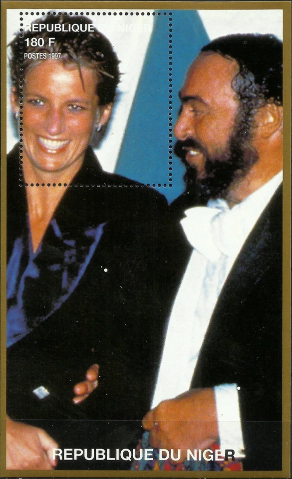 DAMA DIANA, PRINCESA DE GALES CON LUCIANO PAVAROTTI Foto 1 de 1