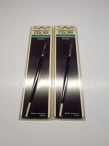 (2) Pro 10 Professional Nail Brush Flat Sculpture Brush  - Picture 1 of 3