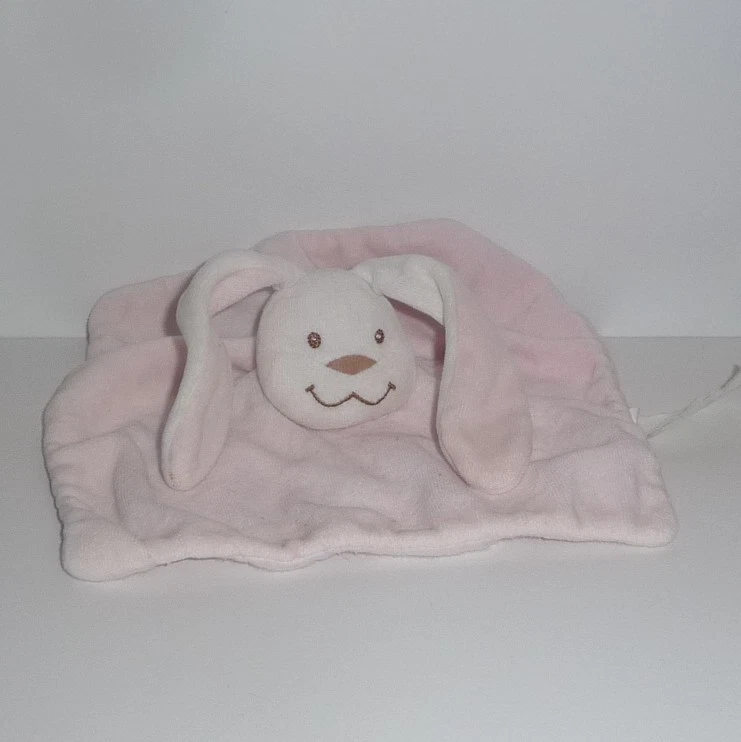 Doudou Lapin Kimbaloo - Rose - Photo 1/1