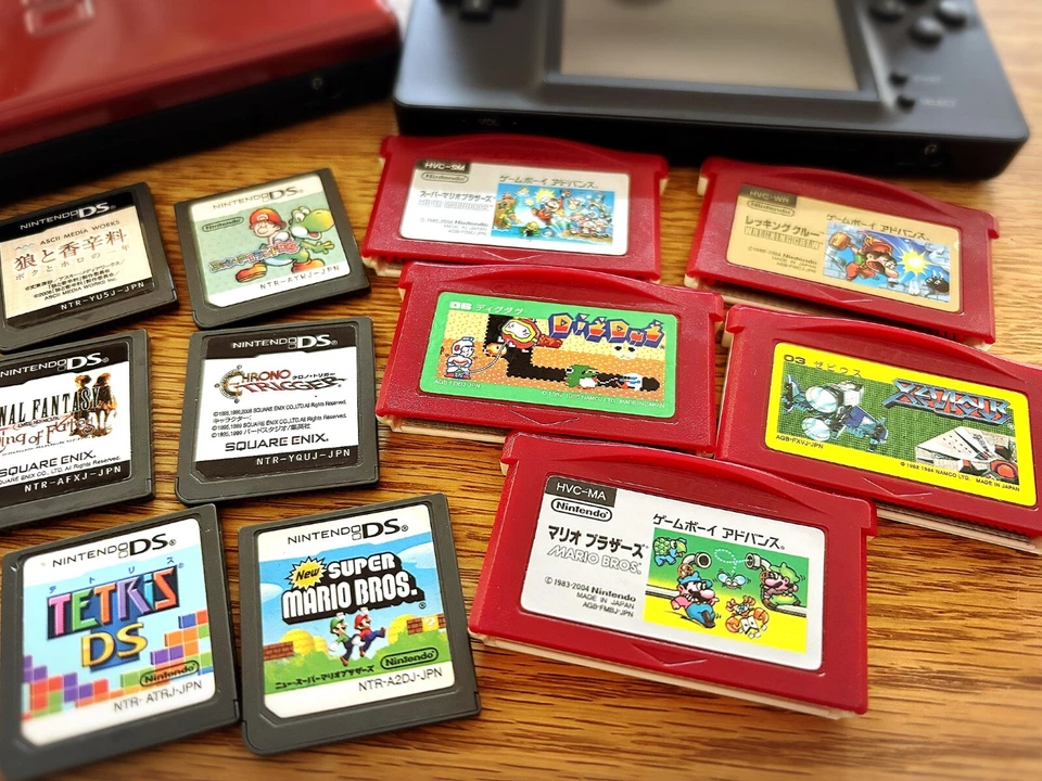 Various Nintendo Switch & DS & GBA Game Cartridges - Card Only - Japan - Image 1 of 1