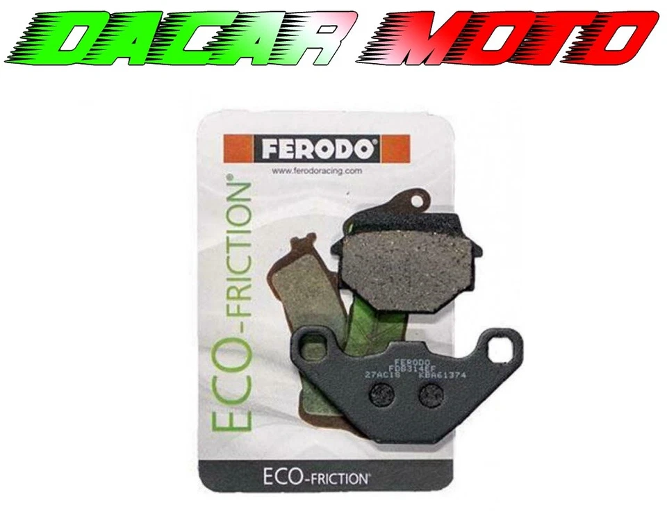 Paire Plaquette de Frein FERODO Arrière Cf Moto U Force 800 2014 2015 2016 2017 - Photo 1/1