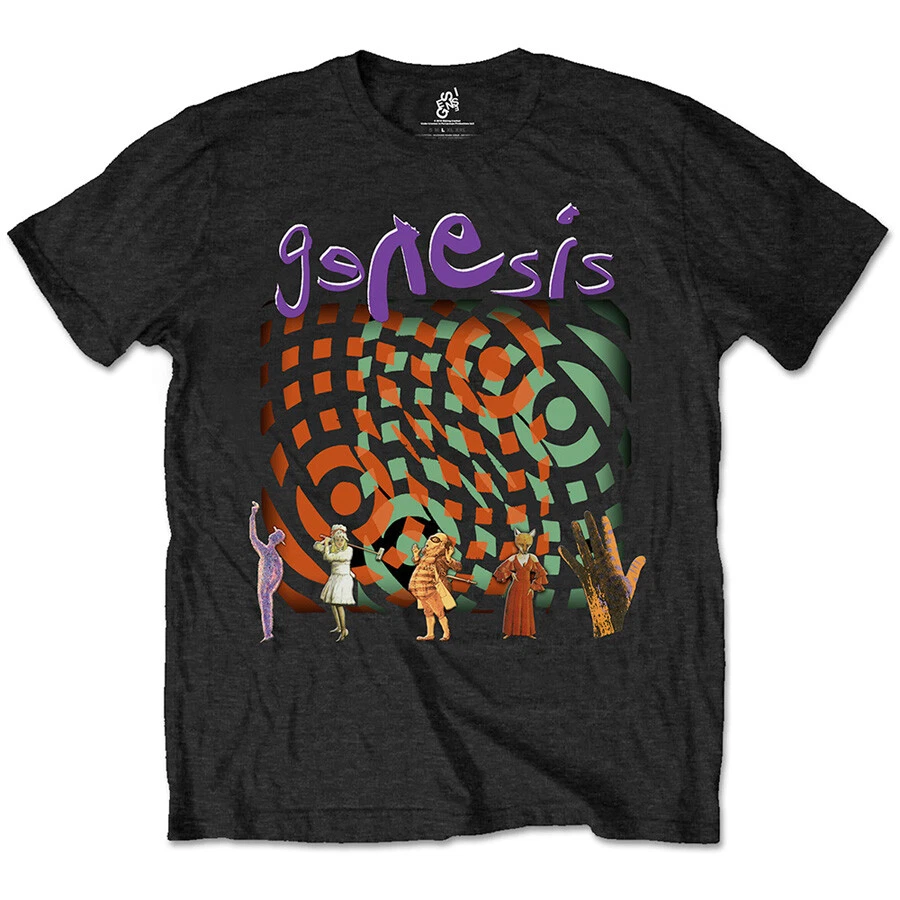 Camiseta Genesis - Colagem - Preta - Imagem 1 de 1