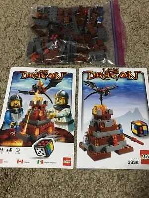 ¡LIGERAMENTE USADO! LEGO Lava Dragon Juego 3838 SIN CAJA INCOMPLETA VER FOTOS Y DESCRIPCIÓN Foto 1 de 4