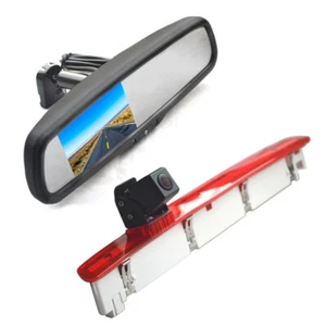 Rear View Backup Camera & Mirror Monitor for Volkswagen VW Transporter T6 Van - Picture 1 of 10