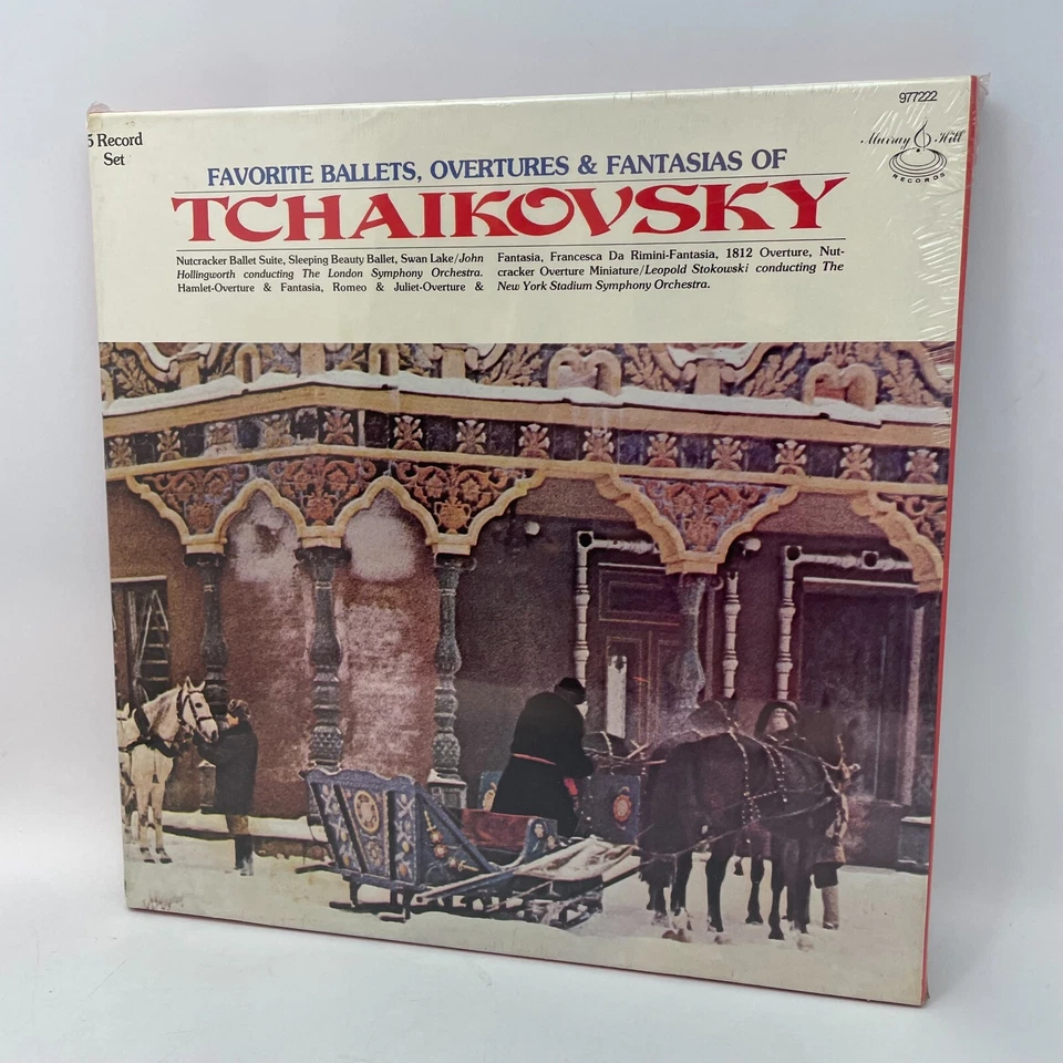 Favorite Ballets Overtures & Fantasias Of Tchaikovsky Vinyl 5xLP Box Set SEALED - Image 1 of 2