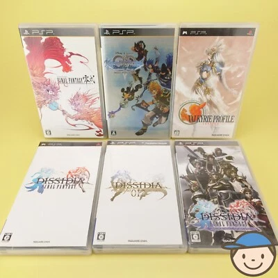 PSP Final Fantasy Zero Dissidia Kingdom Hearts Valkyrie Profile Japanese Games - Image 1 of 4