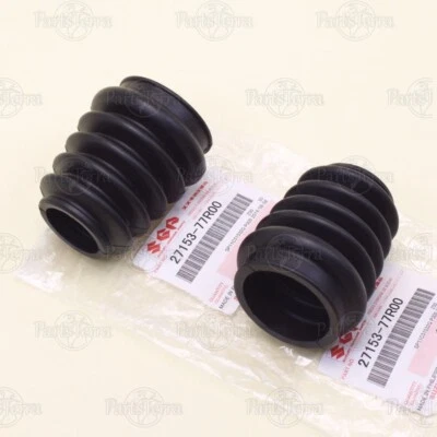Nuevo Genuino OEM Suzuki 85-95 SAMURAI Eje de Transmisión Botas Antipolvo 27153-77R00 Juego de 2 Foto 1 de 4