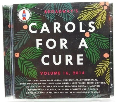 CD Broadways Carols For A Cure Volume 16 2014 Broadway Cares Christmas 2 CDs Foto 1 de 2