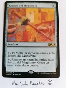 MTG - MAGISTRATE'S SCEPTER - M15 - SCETTRO DEL MAGISTRATO -NEAR MINT - ITALIANO - Imagen 1 de 1