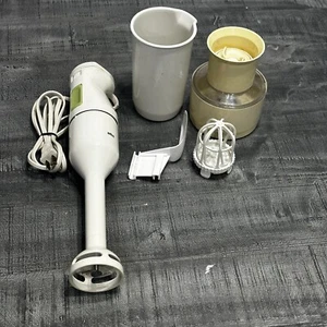 Braun Deluxe Hand Blender with Speed Control and Chopper Attachment - Picture 1 of 6