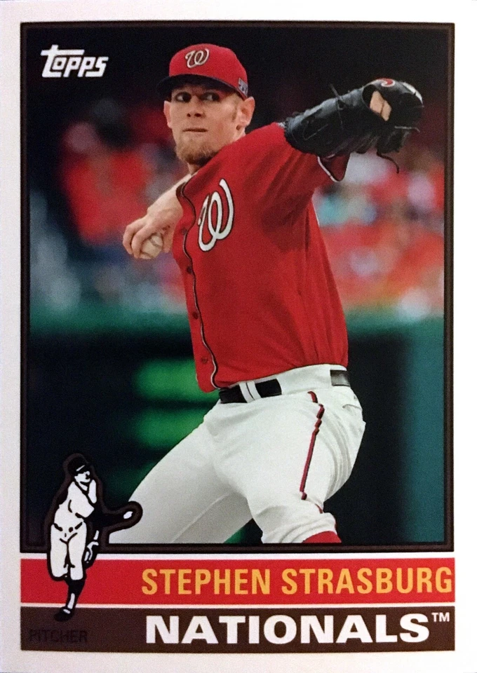 2015 TOPPS ARCHIVES - STEPHEN STRASBURG - Image 1 of 1
