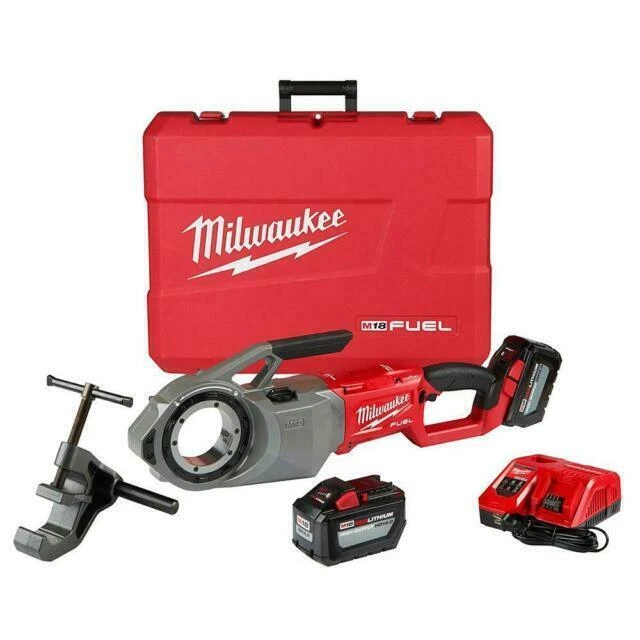 Milwaukee M18 FUEL Pipe Threader Kit - Red (2874-22HD)