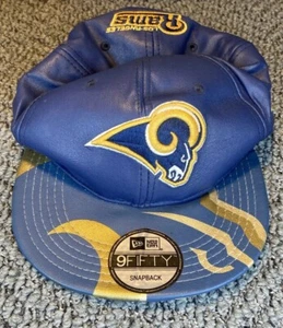 Los Angeles Rams New Era 59Fifty NFL Draft Hat Snap Back Adjustable Worn - Picture 1 of 13