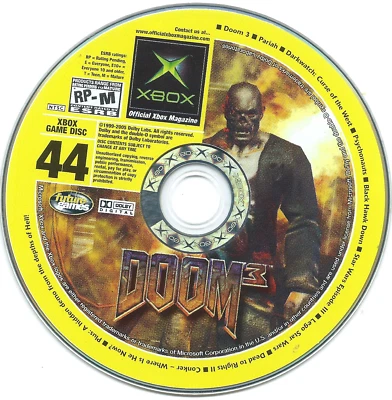 Official Xbox Magazine 44 (May 2005)  Just the Demo Disc, FREE SHIPPING USA - Image 1 of 2