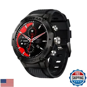 SEDSEY Military Smart Watch for Men TextandCall, 1.32'' AMOLED Fitness Tracke - Zdjęcie 1 z 5