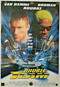 Póster de película original de Van Damme 1997 doble cara 27"" x 40"" enrollado - Imagen 1 de 1