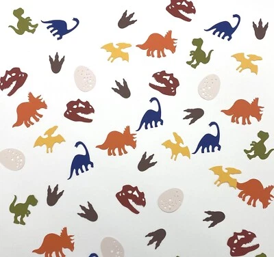 Confeti de dinosaurio - Cumpleaños - Fiesta de cumpleaños - Decoración de fiesta - Fiesta infantil - Trex Foto 1 de 4