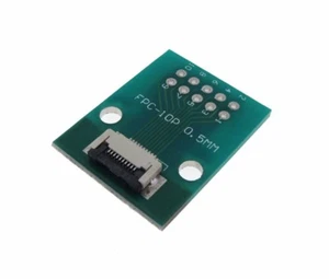 10P 10 Pins FPC to DIP Breakout Board 0.5mm pitch - Pack of 2 - Picture 1 of 1