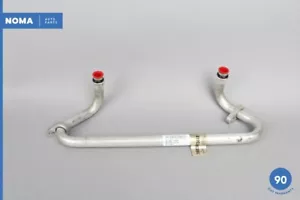 07-09 Jaguar XKR X150 4.2L S/C Engine Oil Fluid Twin Cooler Hose Line Pipe OEM - Picture 1 of 16