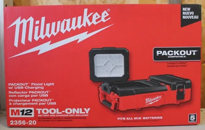 Milwaukee M12 Packout Flood Light 2356-20 - Image 1 of 3
