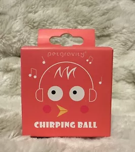 Peluche palla per gatti interattiva intelligente giocattolo elettrico gattino chirp uccellino morso gatto - Foto 1 di 5