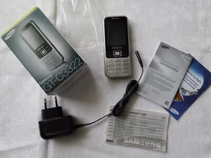 SAMSUNG GT-C3322 NOWY ORYGINALNY FABRYCZNIE OFOLIOWANY KOMPLET SKLEP X-KOM - Zdjęcie 1 z 7