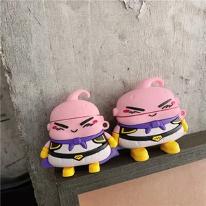 Cute Cartoon Anime Dragon Ball Majin Buu Silicone Cover Case For AirPods Pro 1 2