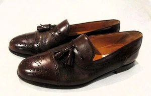 Mezlan Havanna Quaste Brogue Cap Toe Loafer - 10 M - Bild 1 von 6